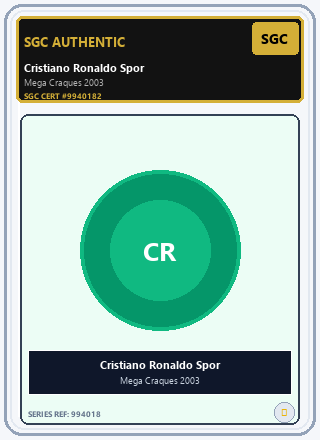 Cristiano Ronaldo Sporting Rookie #28